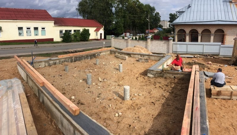 Строительство дома на готовом фундаменте