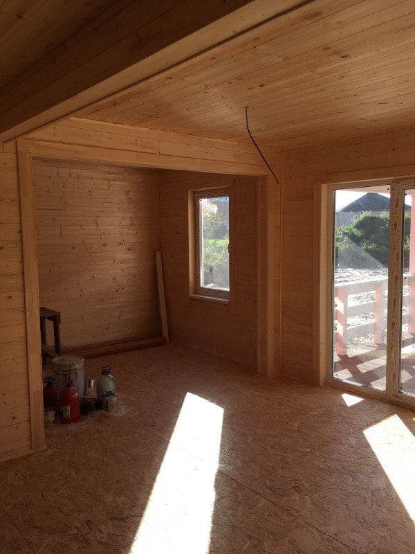Отделка комнат деревянного дома