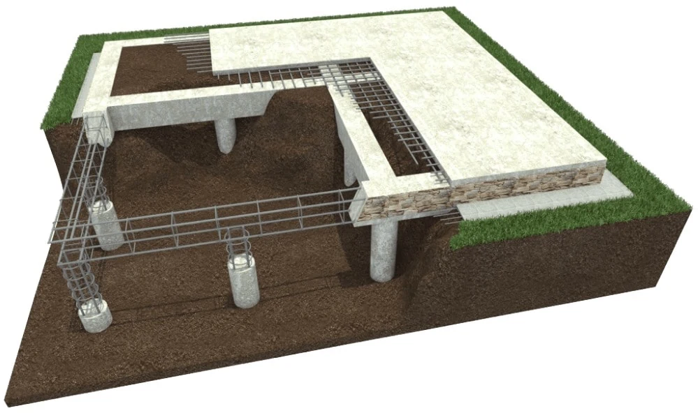 Свайно-ростверковый