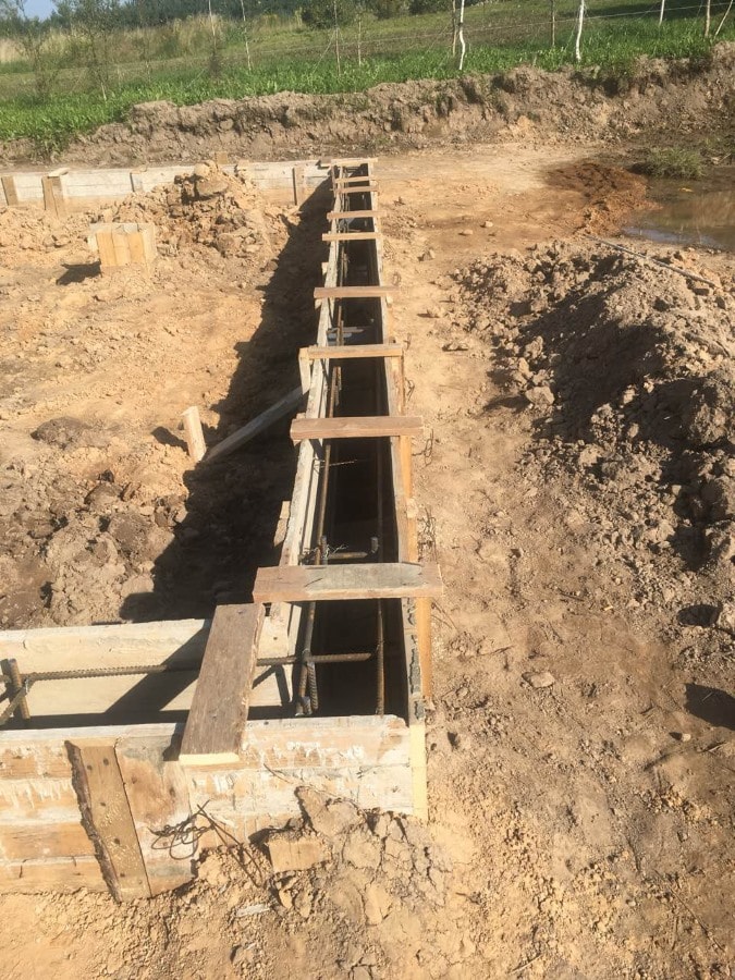 Устройство фундамента каркасного дома