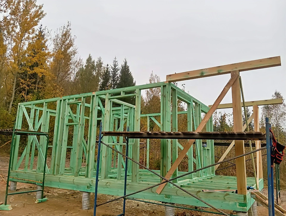 Строительство каркасного дома