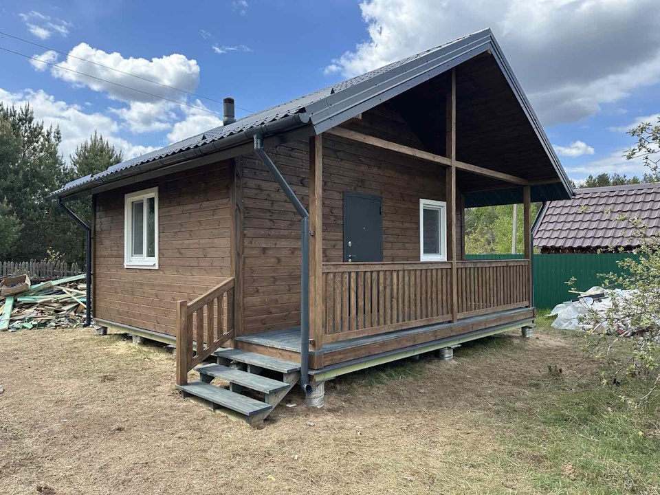 Каркасный дом 6х6.5м