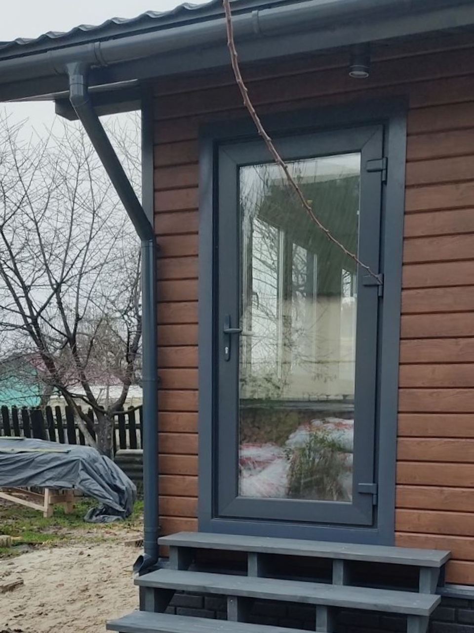 Каркасный дом 6х12.5м