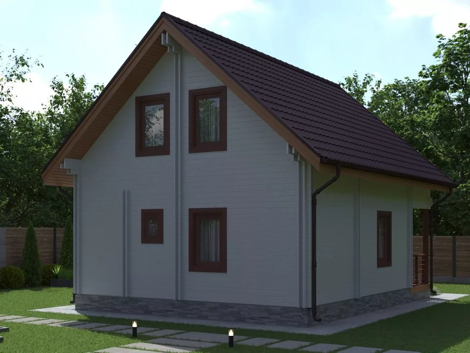 Дом из бруса «Успех»