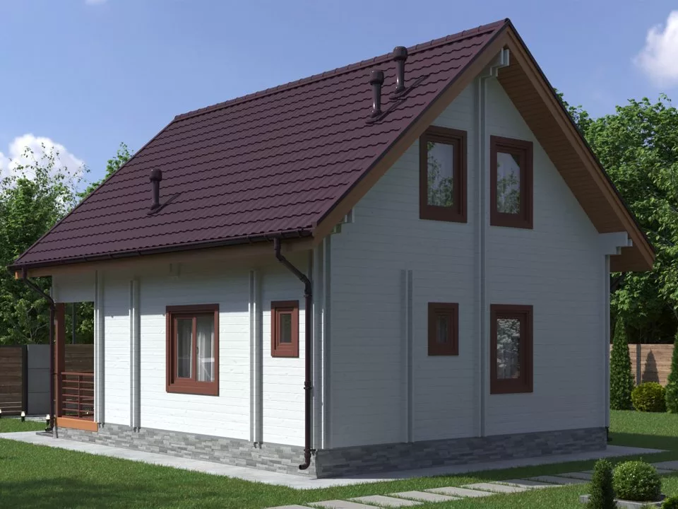 Дом из бруса «Успех»