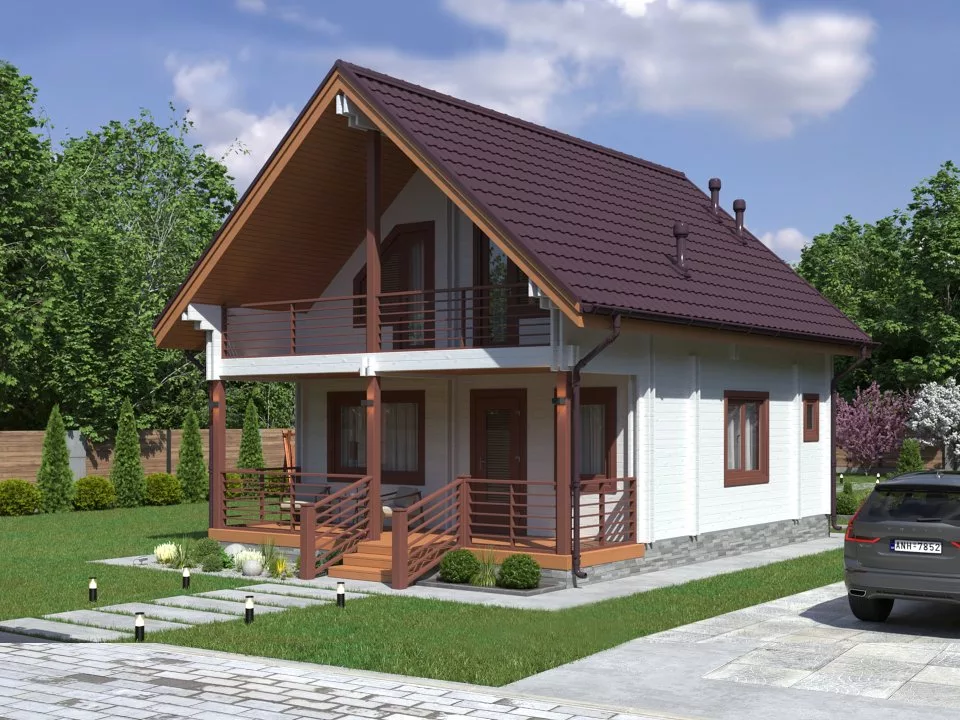 Дом из бруса «Успех»