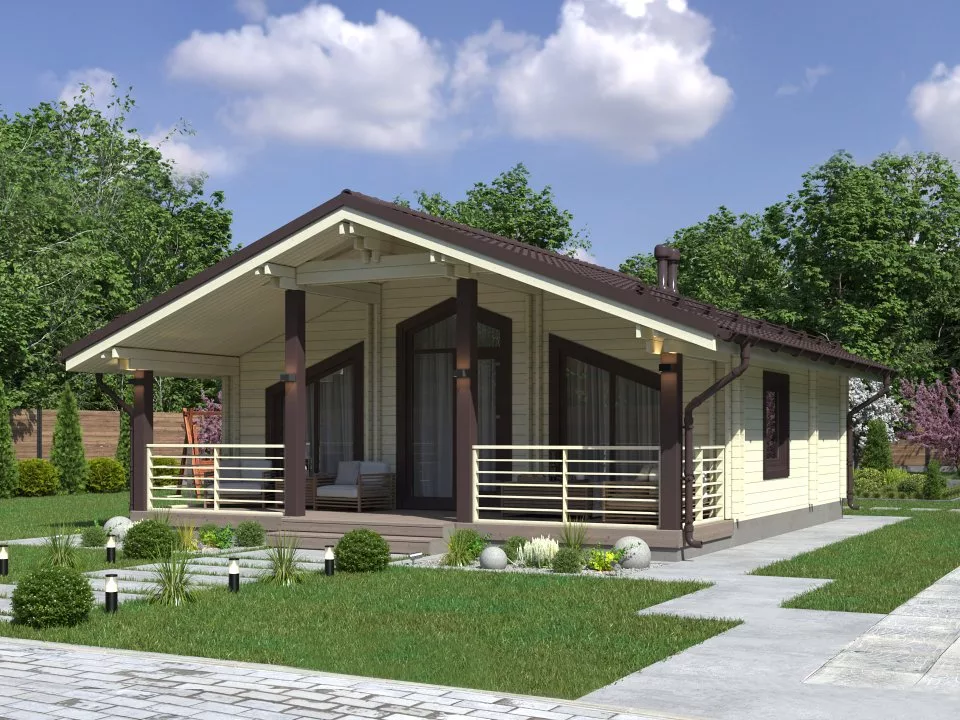 Дом из бруса «Звезда»