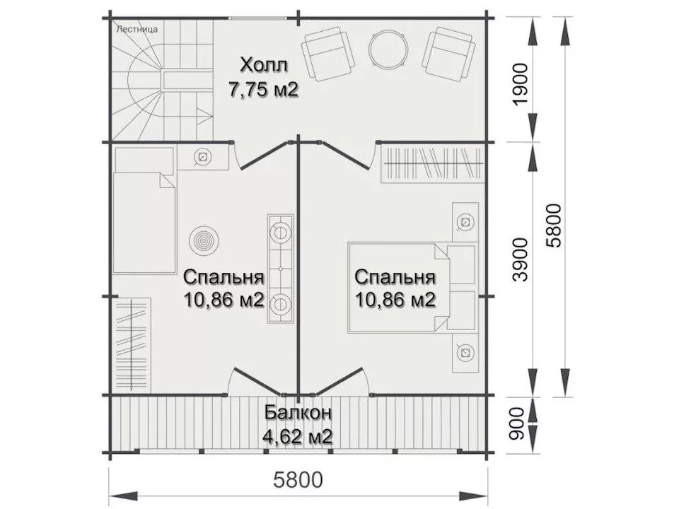 Дачный дом «Победа»